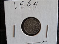 1909 5 CENTS F