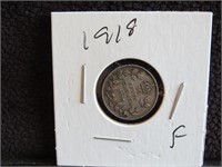 1918 10 CENTS F