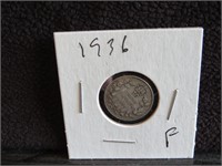 1936 10 CENTS F