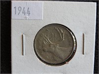 1944  25 CENTS