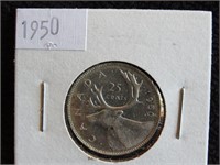 1950  25 CENTS
