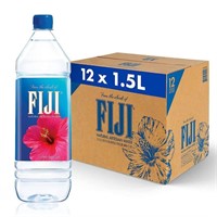 FIJI Bottled Water 1.5 Liters (12 pack)