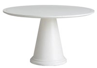 Clearwater dining table Alden white finish