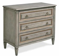 Paolo chest French gray finish