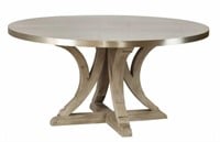 Suffolk Dining Table round PLAIN STAINLESS