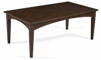 Elliot cocktail table rectangle weathered walnut