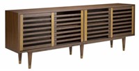 Monte Carlo sideboard truffle with brass finish