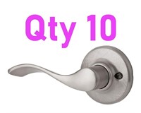 Qty 10- Kwikset Left-Handed Dummy Lever