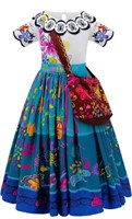 NEW-$35 Fttyeiby Mirabel Costume Dress for Girls