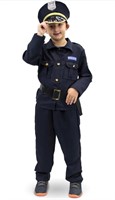 NEW-(10-12Y) Plucky Police Officer Children's