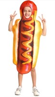 NEW-$33 Boy Hot Dog Costume Role Play Food Hotdog