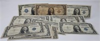 (16) Silver Dollar Certificates (One Hawaii, One