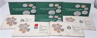 (4) 1992, (4) ‘93 Mint Sets