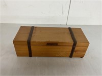 WOODEN SEWING BOX