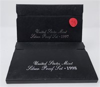 1997, ‘98 Silver Proof sets