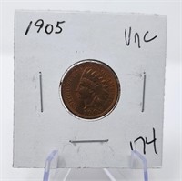 1905 Cent Unc.