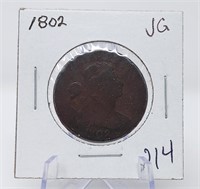 1802 Cent VG