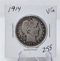 1914 Half Dollar VG