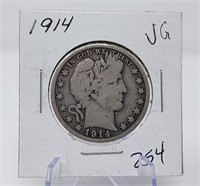 1914 Half Dollar VG