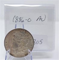 1886-O $1  AU