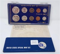 1965, ‘67 Mint Sets; 1964-P, D Year Sets