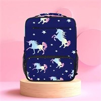 Rainbow Unicorn 15" Kids Backpack for Boys Girls