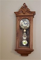 Wall chime clock