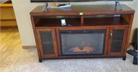 Fireplace electric entertainment center