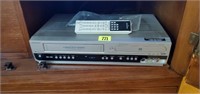 Magnavox VCR, DVD combo player, remote
