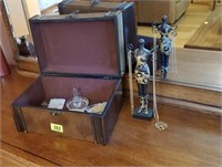 Jewelry chest, jewelry, contents included
