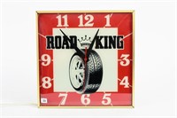 ROAD KING LIGHTED WALL CLOCK