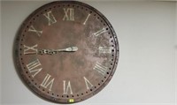 Industrial clock decor
45in. Diameter