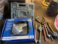 new 3/8 inch air impact wrench & other air