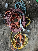 extension cord pile