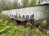 2nd sea land container on ground