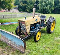 Ford 2110 Gas Tractor W/ 72" Snow Blade