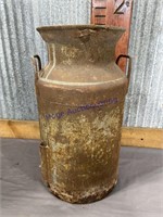 5-GALLON MILK CAN, NO LID, RUSTED