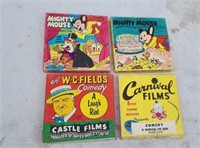Vintage 8 mm films, Mickey Mouse, mickey mouse W