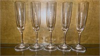 Riedel Champagne Flutes (5)