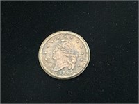 1863 Peace forever Civil War token