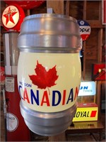 2ft Tall Molson Canadian Keg Light