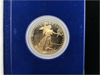 1986 W one ounce $50 gold coin