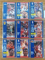 Basketball All Stars Fleer '91 card lot
