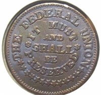 The federal union army and Navy token