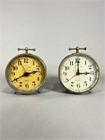 (2) New Haven Alarm Clocks