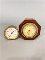 (2) Miniature Novelty Clocks