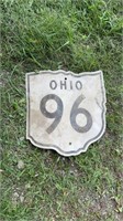 OH 96 Metal Sign