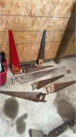 Pile of Handsaws