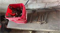 Bucket of old Wrenches