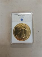 1933 Gold double eagle replica layered in 24